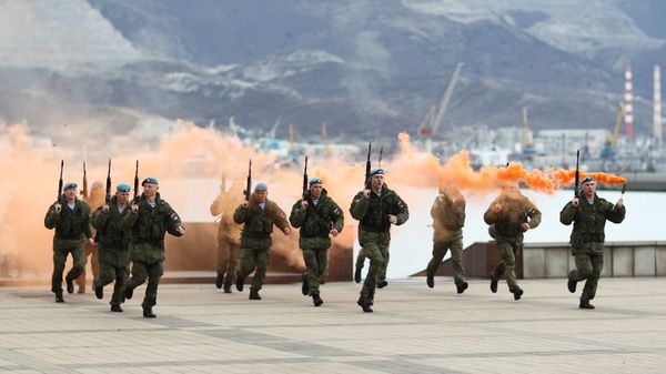 Комбинированный марш-бросок команд ВДВ, посвящённый 75-летию Победы