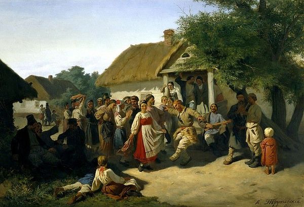 Константин Трутовский Хоровод в Курской губернии, 1860 год, ГТГ Константин Трутовский Хоровод в Курской губернии, 1860 год, ГТГ