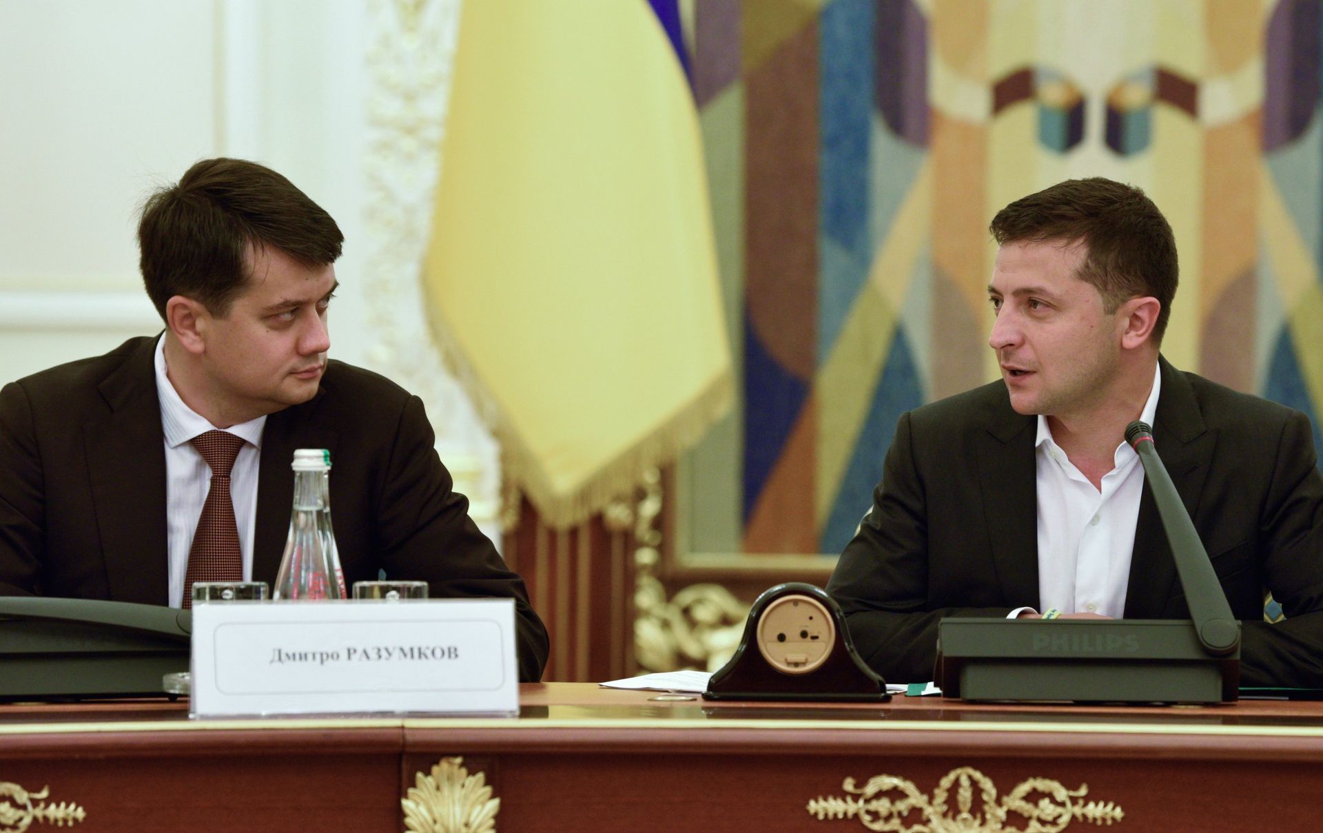 Встреча В. Зеленского с представителями рады и кабинета министров Украины - РИА Новости, 1920, 03.10.2021