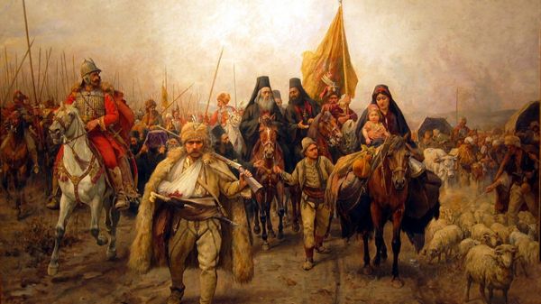  Пая Йованович Переселение сербов (1896 год)