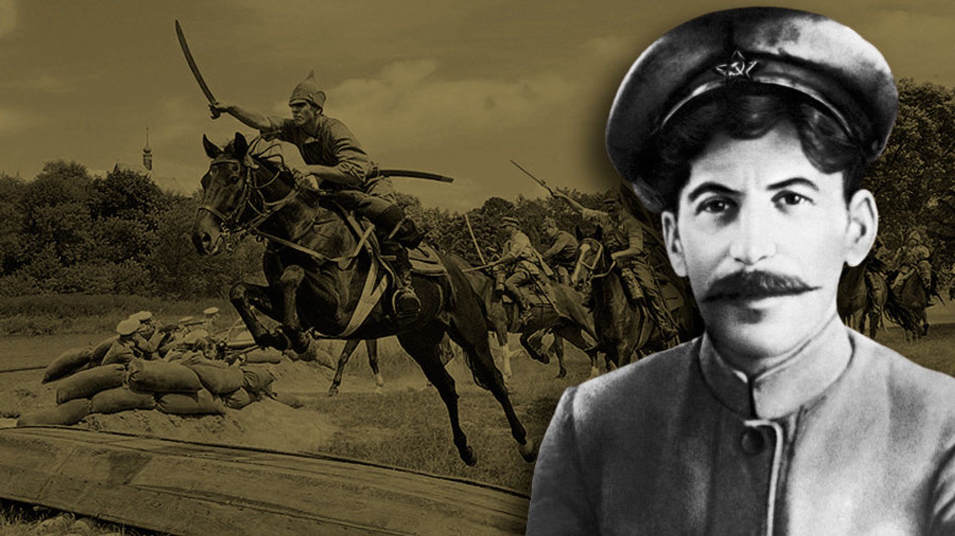 Сталин конница РККА коллаж - РИА Новости, 1920, 14.08.2025