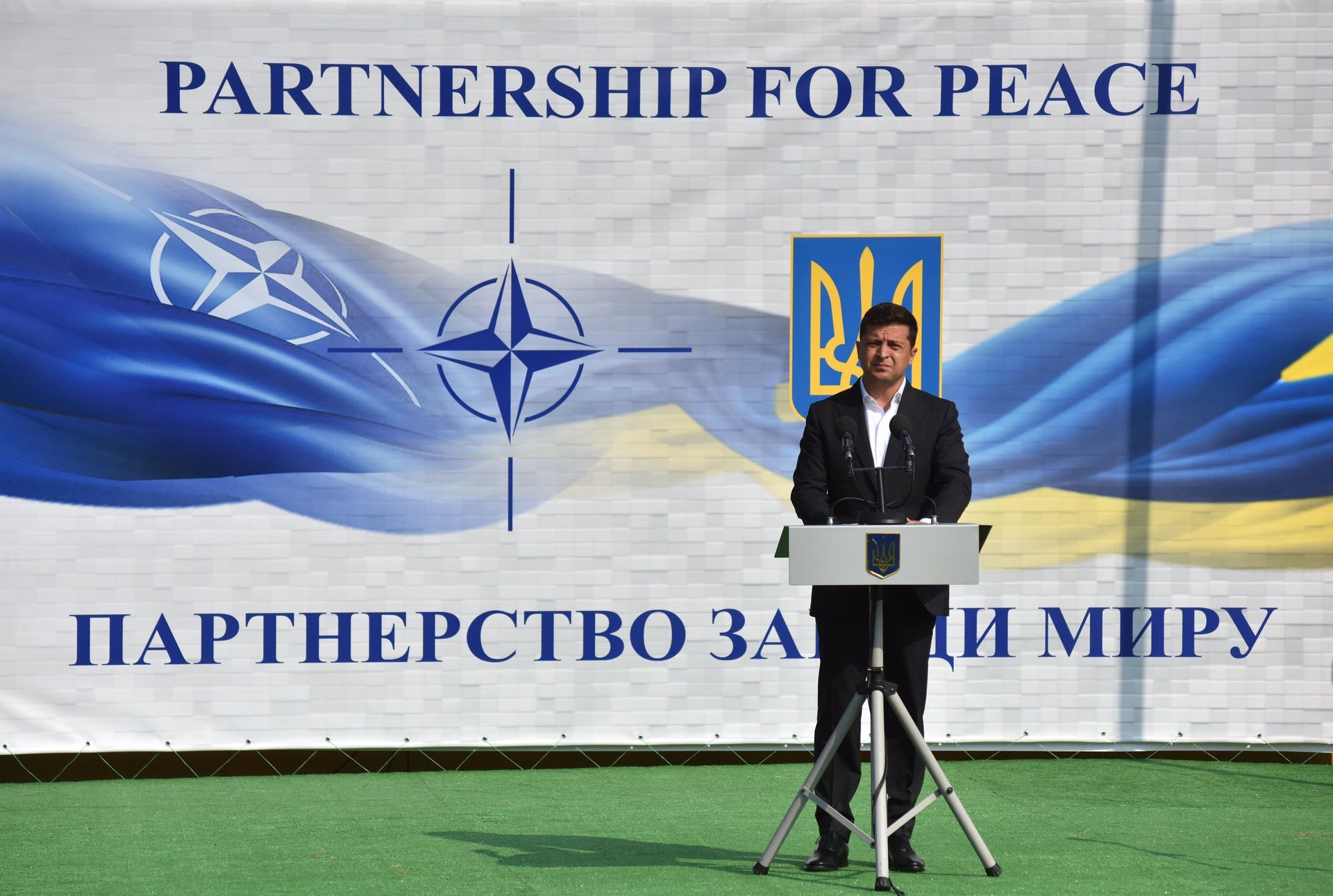 Открытие военных учений Rapid Trident-2020 на Украине Открытие военных учений Rapid Trident-2020 на Украине - РИА Новости, 1920, 22.07.2021