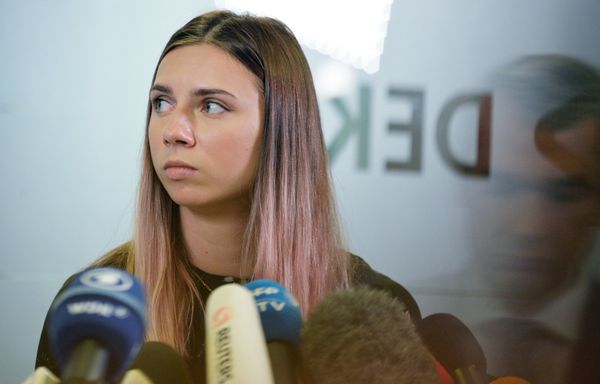 П/к белорусской спортсменки К. Тимановской
