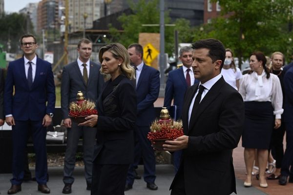 Зеленский Владимир Елена с визитом в США Зеленский Владимир Елена с визитом в США