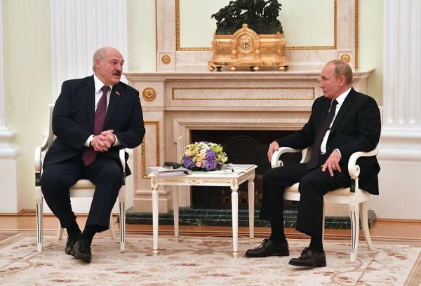 Переговоры президента РФ В. Путина с президентом Белоруссии А. Лукашенко
