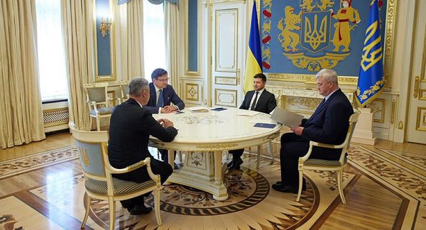 Вручение верительных грамот послом Армении на Украине