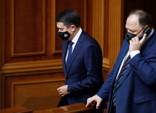 Руслан Стефанчук Дмитрий Разумков