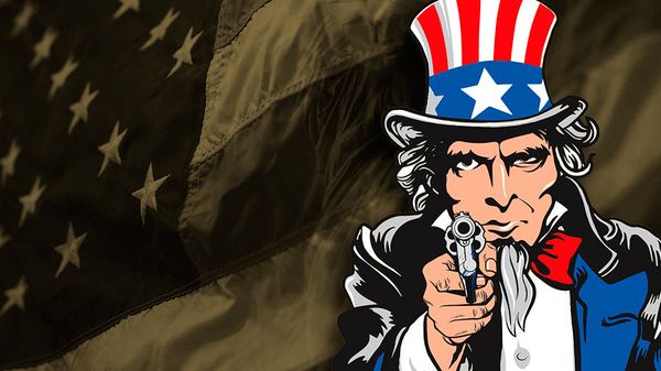США Дядя Сэм коллаж
