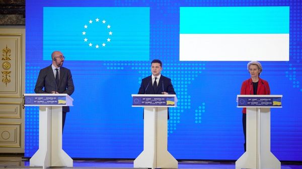 Зеленский Мишель Фон дер Ляйен
