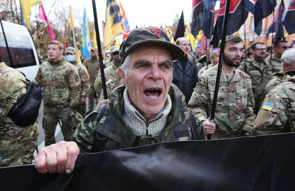 Марш националистов в честь Дня защитника Украины
