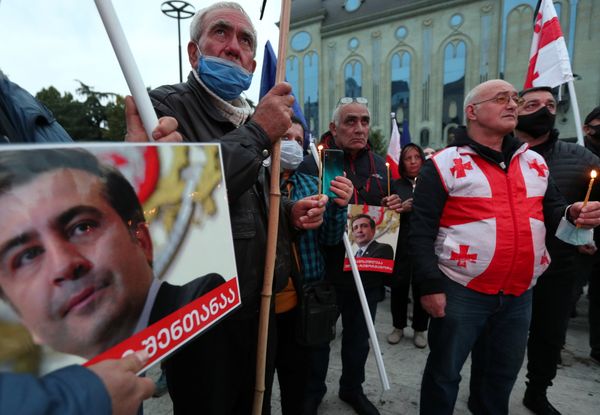 Саакашвили Грузия Тбилиси митинг