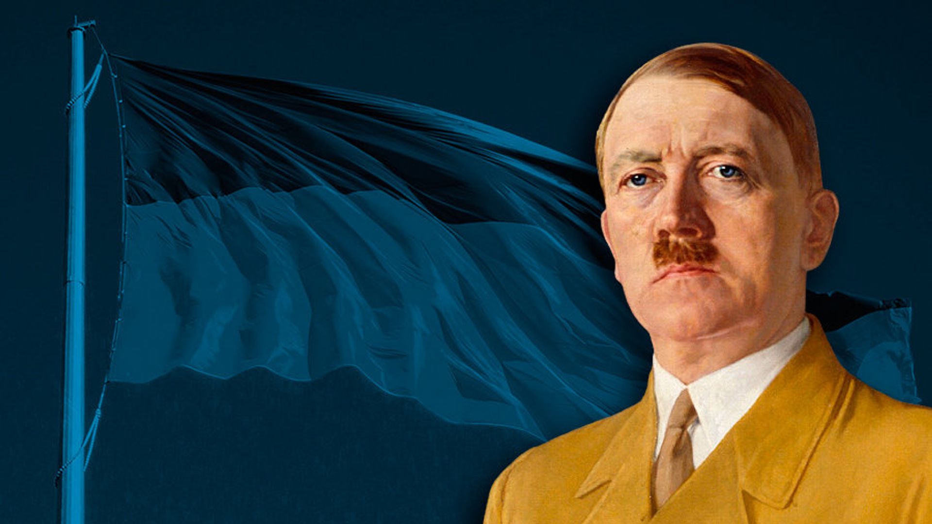 Гитлер флаг Украины коллаж Гитлер флаг Украины коллаж - РИА Новости, 1920, 23.01.2022