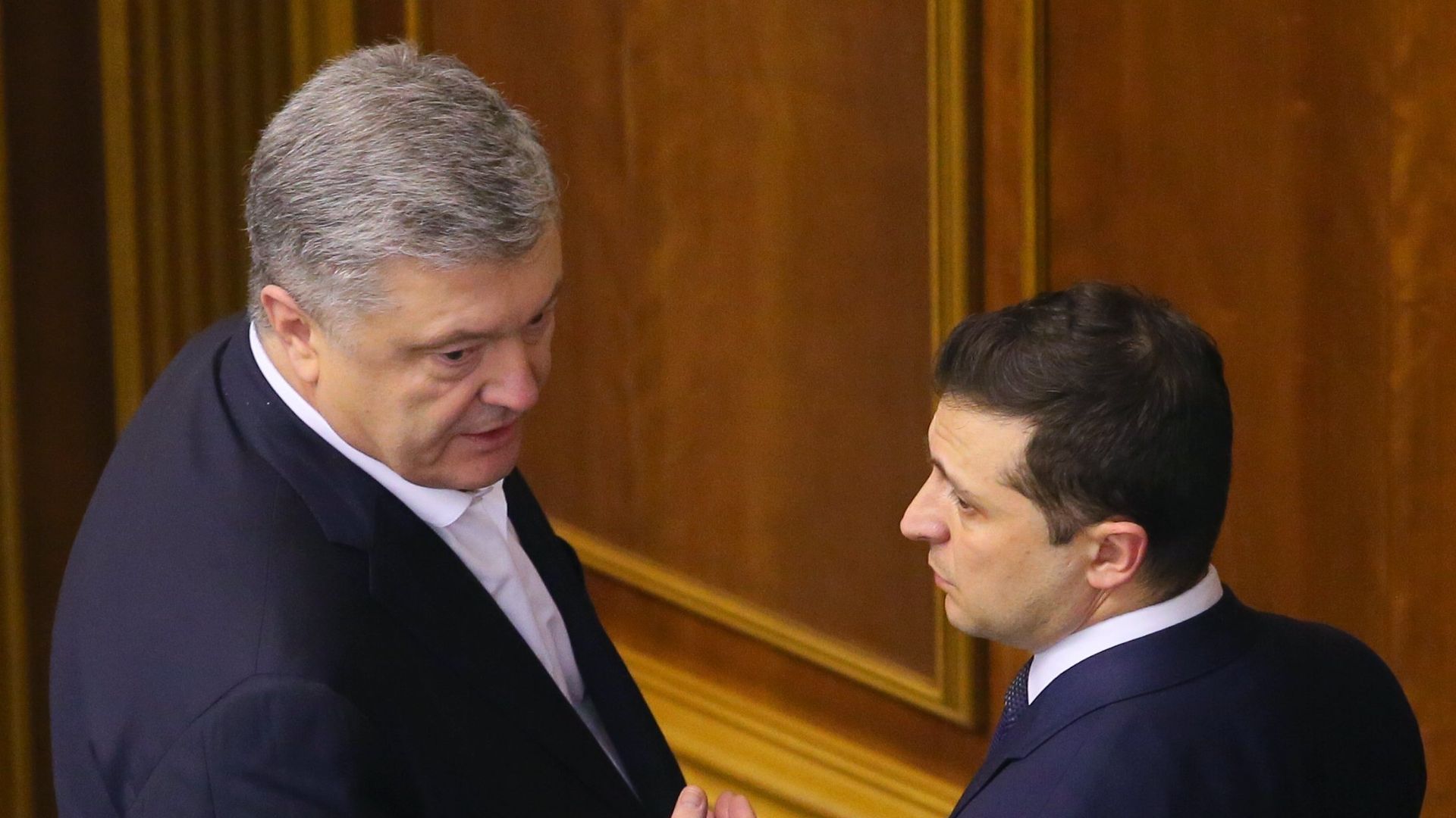 Зеленский Порошенко - РИА Новости, 1920, 21.12.2021