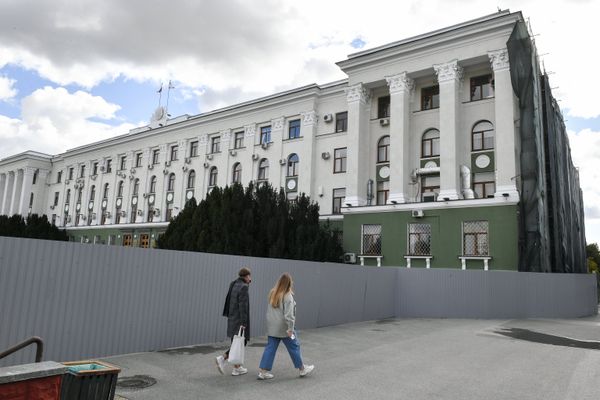 Здание Совета министров Республики Крым в Симферополе