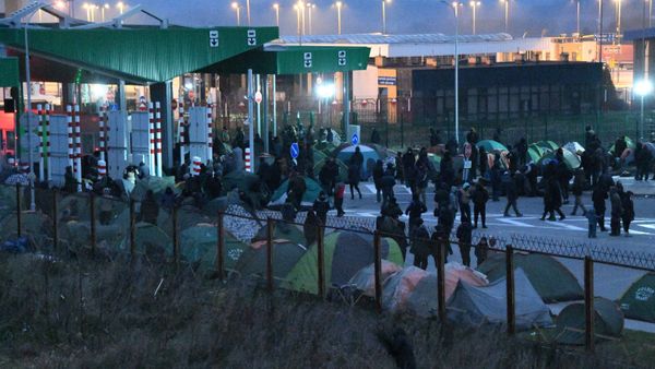 Ситуация у пропускного пункта Брузги на белорусско-польской границе Ситуация у пропускного пункта Брузги на белорусско-польской границе