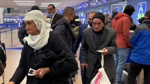 Эвакуация иракских мигрантов из Белоруссии