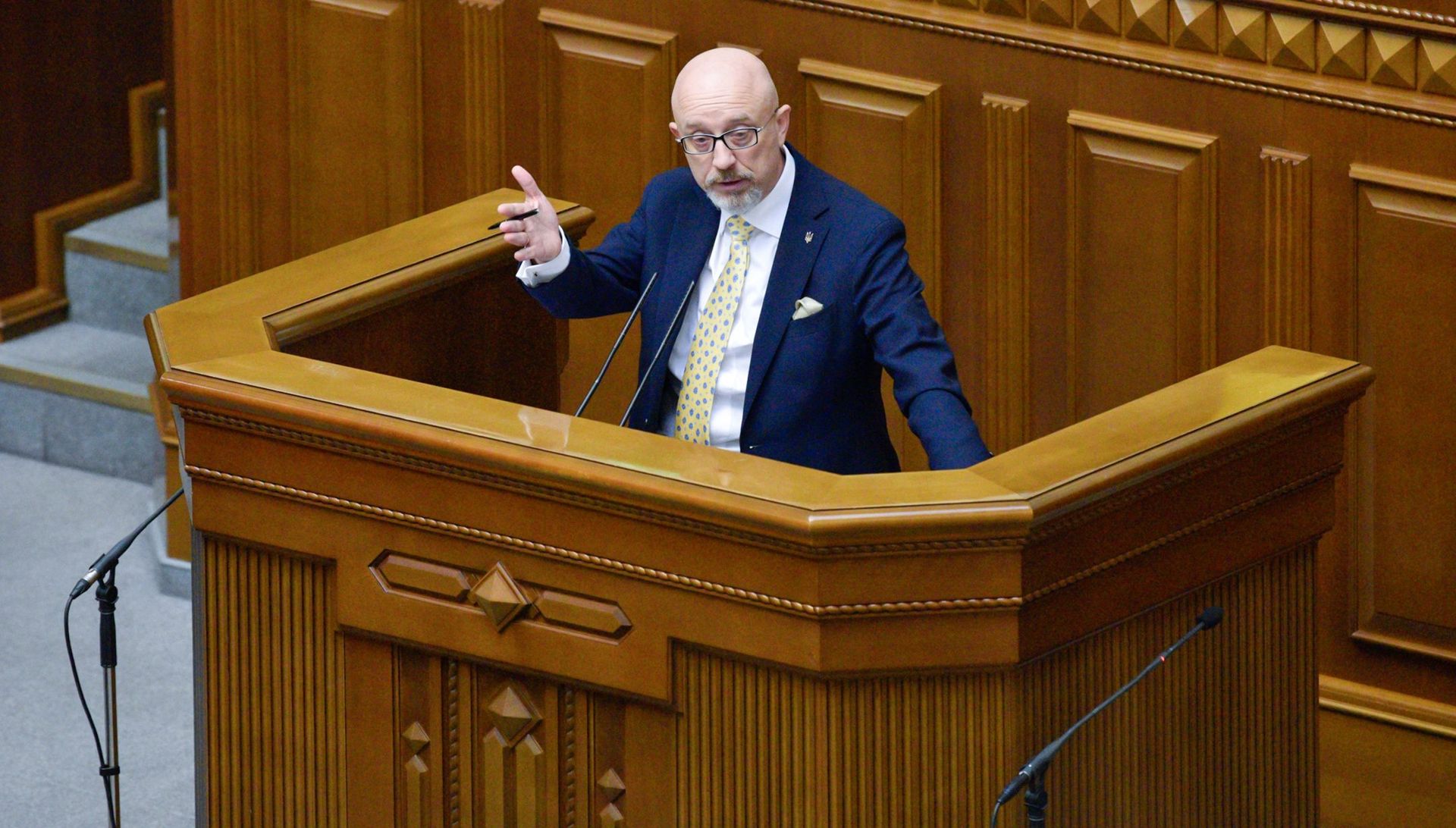 Министр обороны Украины А. Резников выступил на заседании Верховной рады - РИА Новости, 1920, 05.12.2021