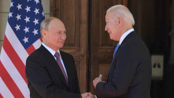 Встреча президентов России и США В. Путина и Дж. Байдена в Женеве