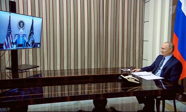 Переговоры президента РФ В. Путина и президента США Дж. Байдена