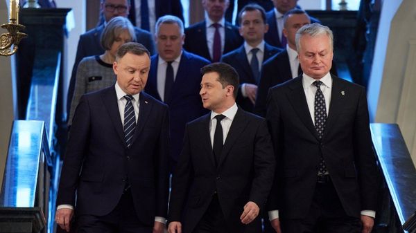 Зеленский Дуда Науседа Люблинский треугольник