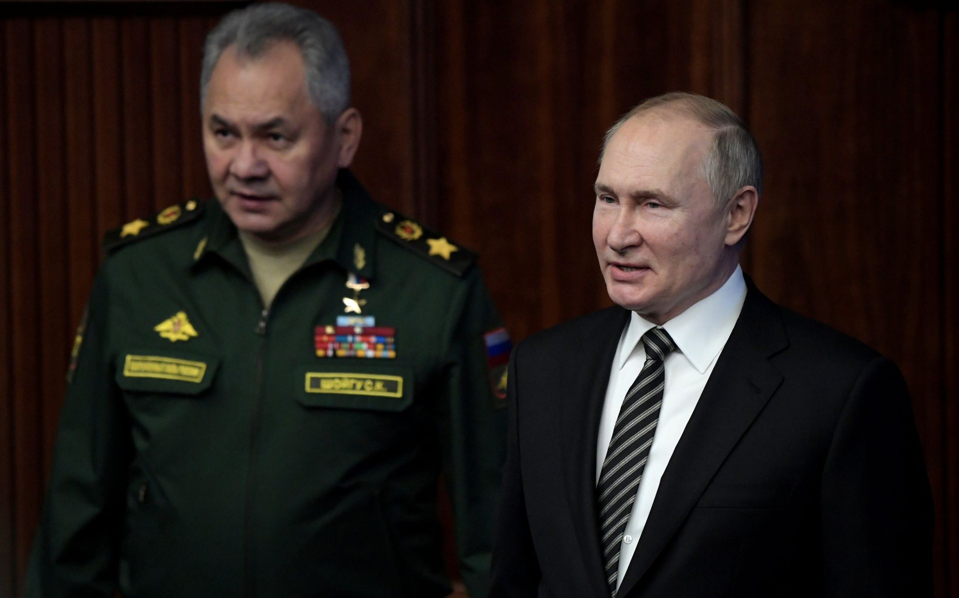 Президент РФ В. Путин провел расширенное заседание коллегии Минобороны РФ - РИА Новости, 1920, 22.12.2021