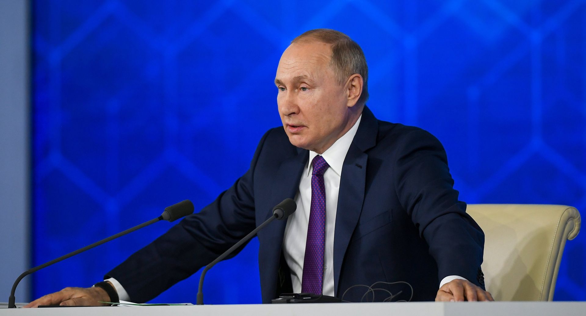 Ежегодная пресс-конференция президента России Владимира Путина - РИА Новости, 1920, 23.12.2021