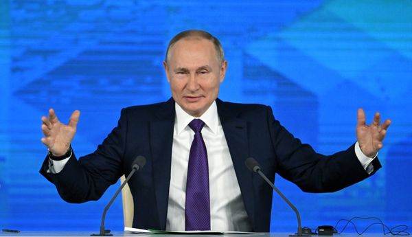 Ежегодная пресс-конференция президента России Владимира Путина