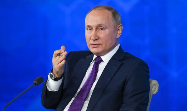 Ежегодная пресс-конференция президента России Владимира Путина