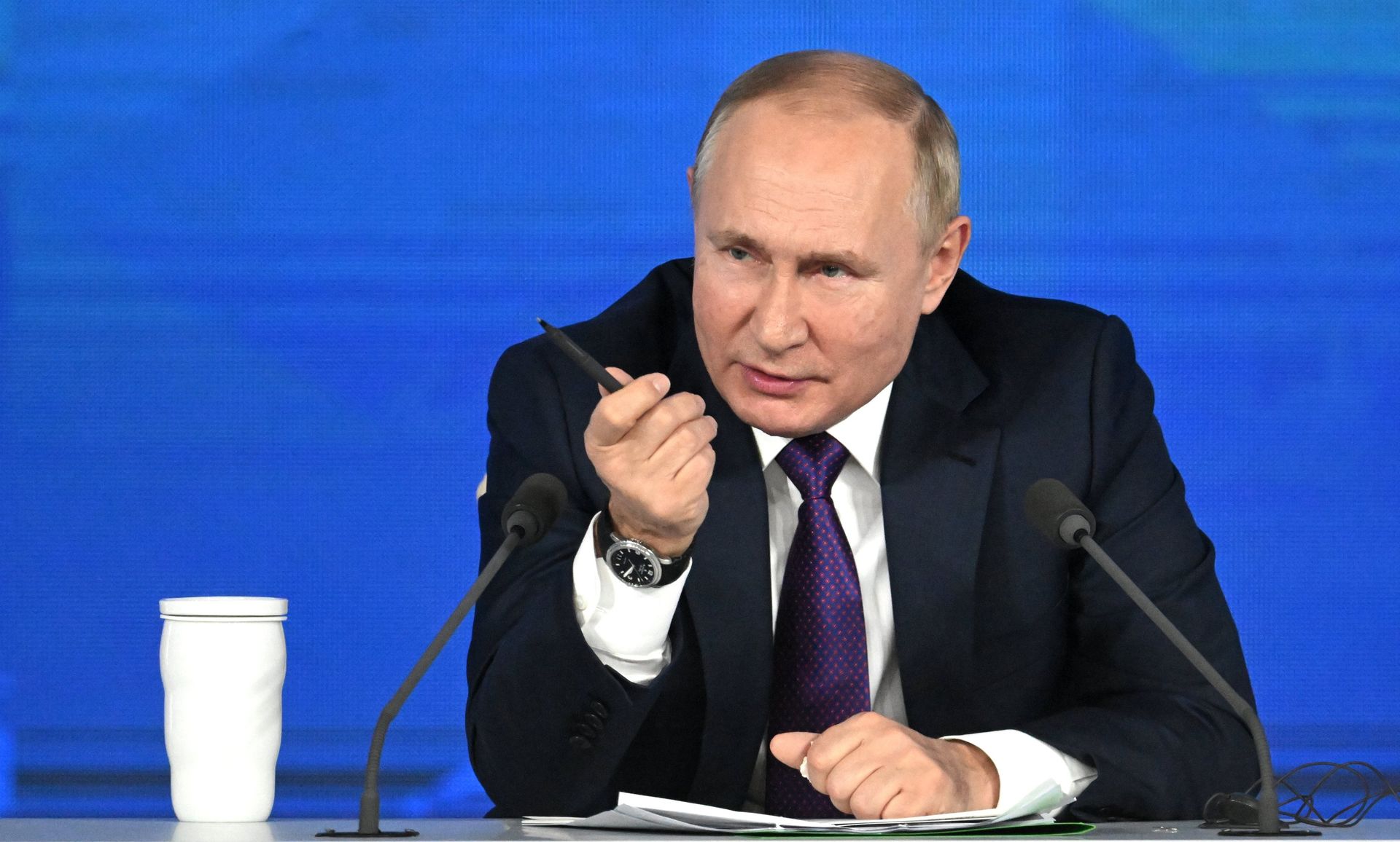 Ежегодная пресс-конференция президента России Владимира Путина - РИА Новости, 1920, 26.12.2021