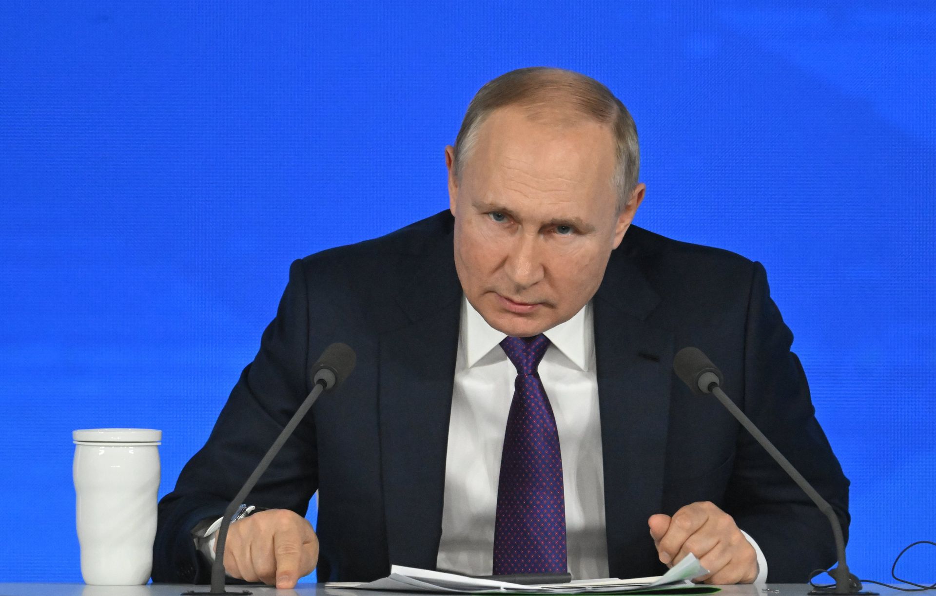 Ежегодная пресс-конференция президента России Владимира Путина - РИА Новости, 1920, 26.12.2021