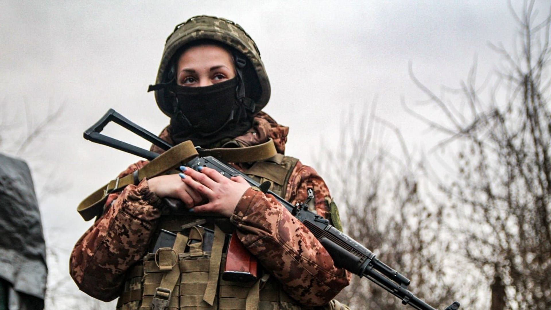 ВСУ женщины девушки военнослужащие Украина АТО ООС оружие ВСУ женщины девушки военнослужащие Украина АТО ООС оружие - РИА Новости, 1920, 10.01.2022