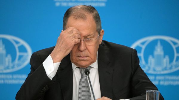 Пресс-конференция главы МИД РФ С. Лаврова