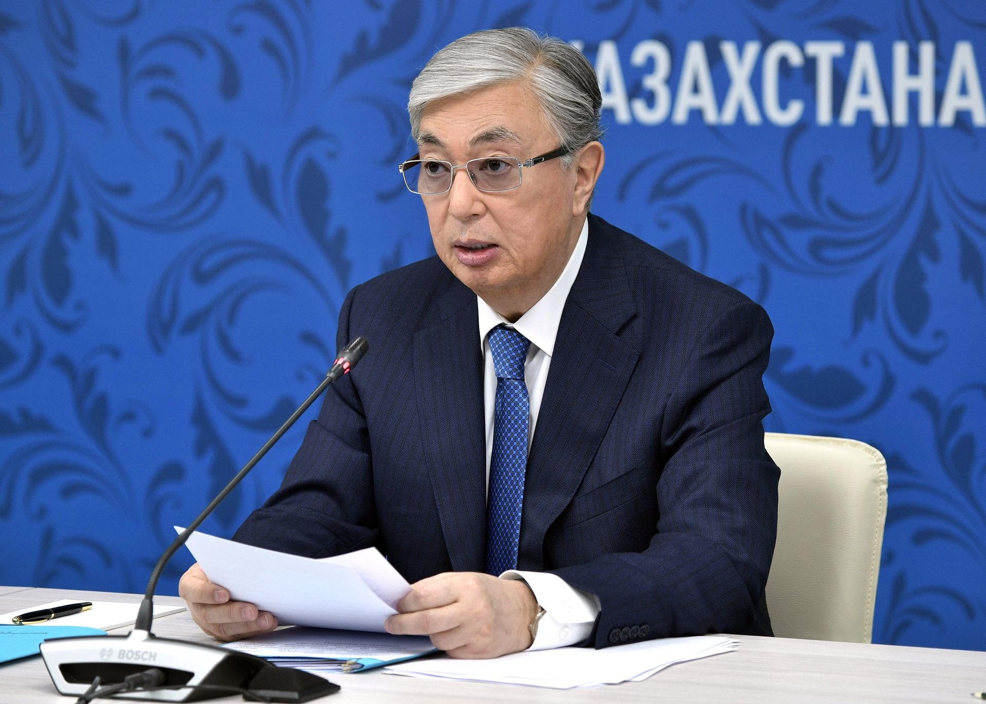 Президент РФ В. Путин принял участие в форуме межрегионального сотрудничества России и Казахстана - РИА Новости, 1920, 29.01.2022