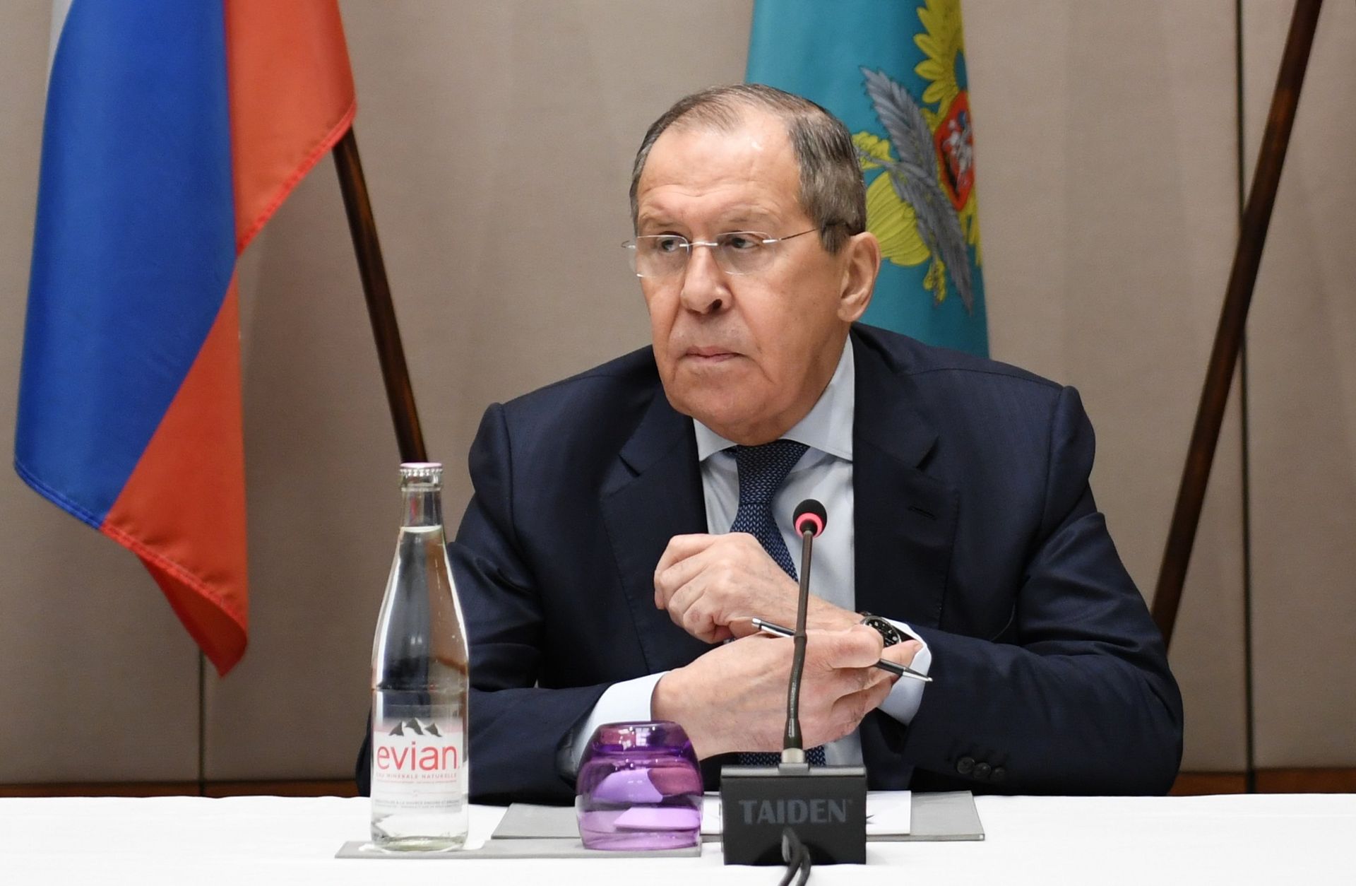 Встреча главы МИД  С. Лаврова с госсекретарем США Э. Блинкеном в Женеве - РИА Новости, 1920, 21.01.2022