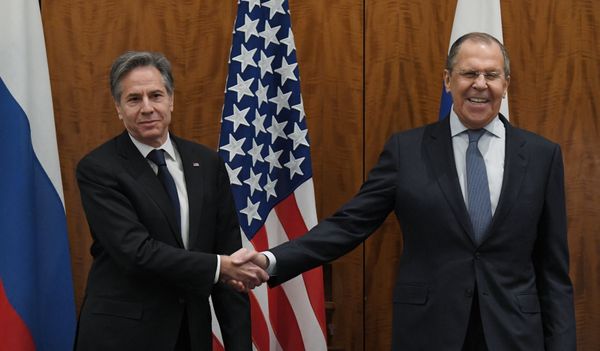 Встреча главы МИД  С. Лаврова с госсекретарем США Э. Блинкеном в Женеве
