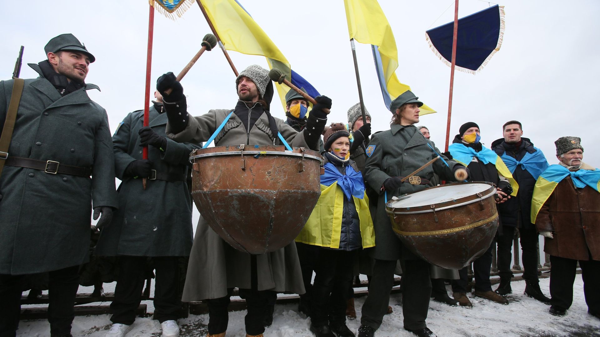 День Соборности на Украине - РИА Новости, 1920, 21.03.2022
