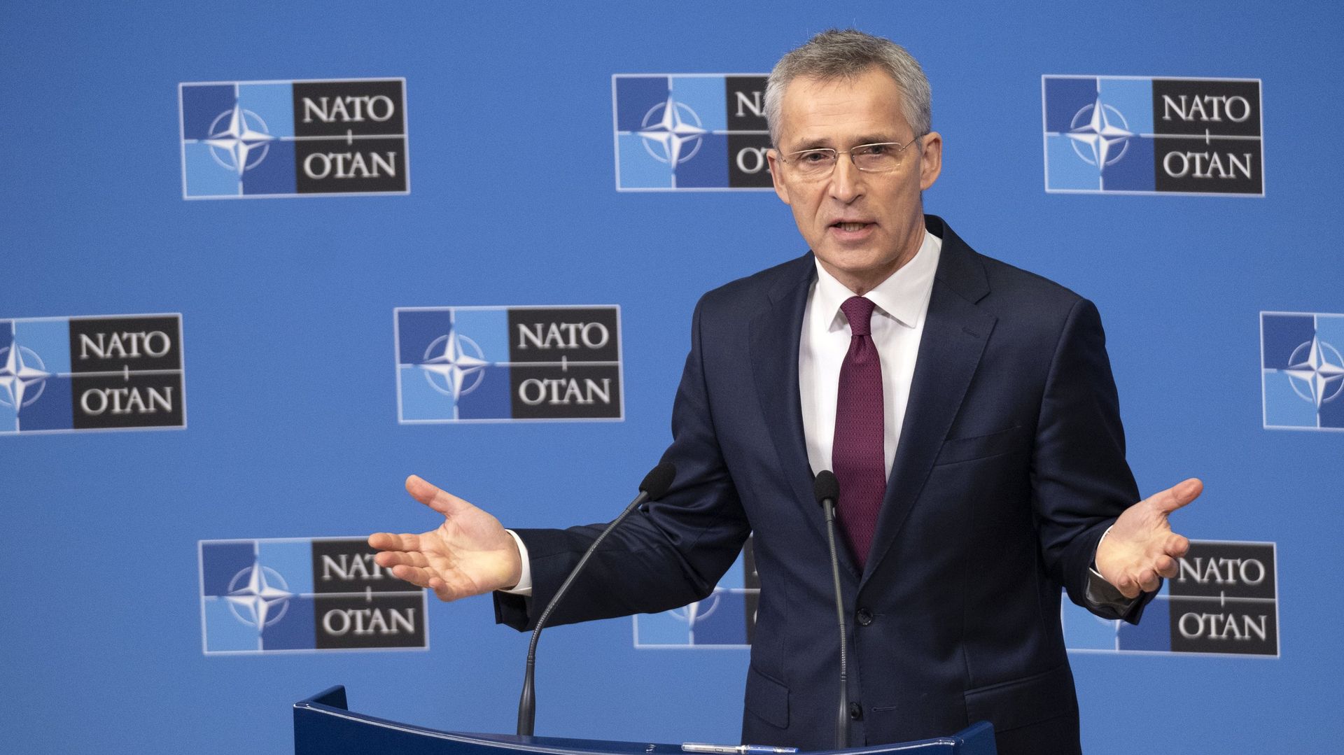 Пресс-конференция генерального секретаря НАТО Йенса Столтенберга Пресс-конференция генерального секретаря НАТО Йенса Столтенберга - РИА Новости, 1920, 11.03.2022