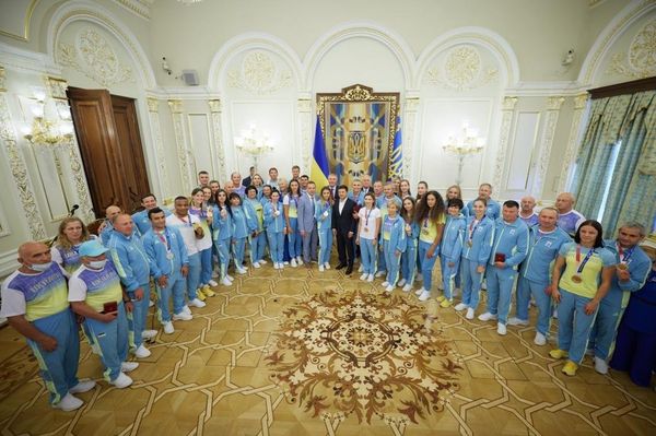 Украинская олимпийская сборная Зеленский