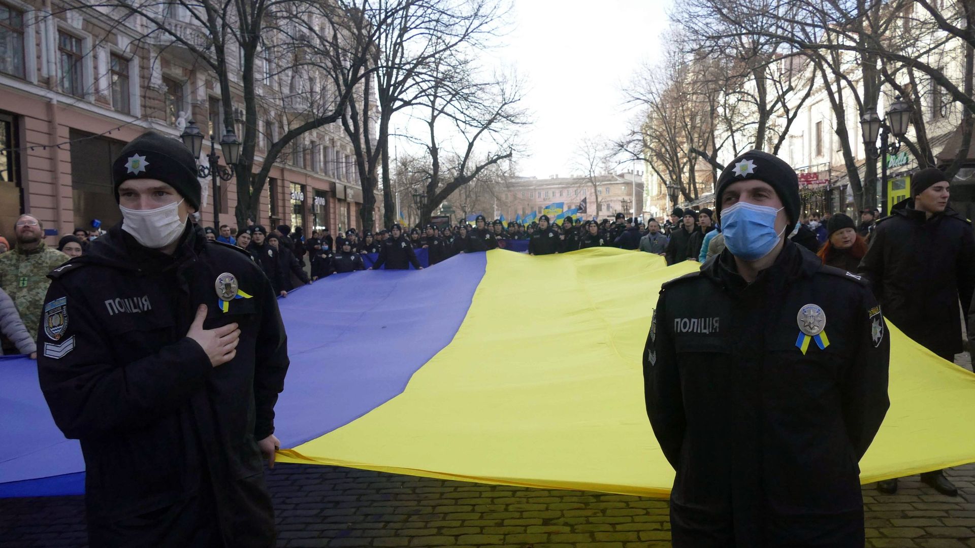 Президент Украины В. Зеленский объявил 16 февраля Днем единения - РИА Новости, 1920, 18.02.2022