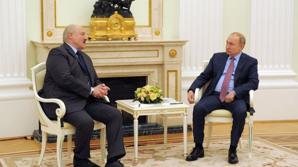 Президент РФ В. Путин провел переговоры с президентом Белоруссии А. Лукашенко