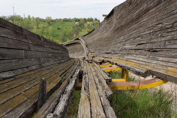 бобслейная трасса в Вышгороде Украина