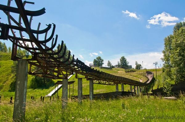 бобслейная трасса в Вышгороде Украина