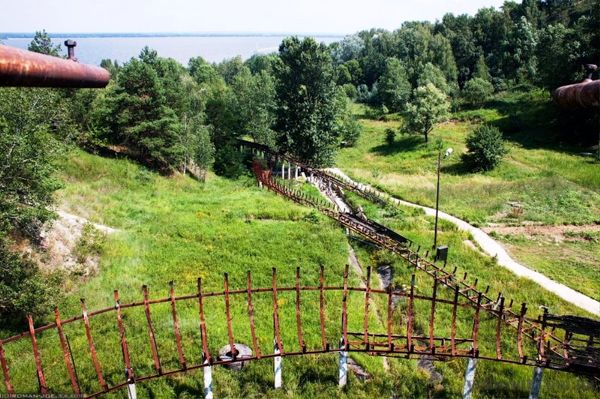 бобслейная трасса в Вышгороде Украина