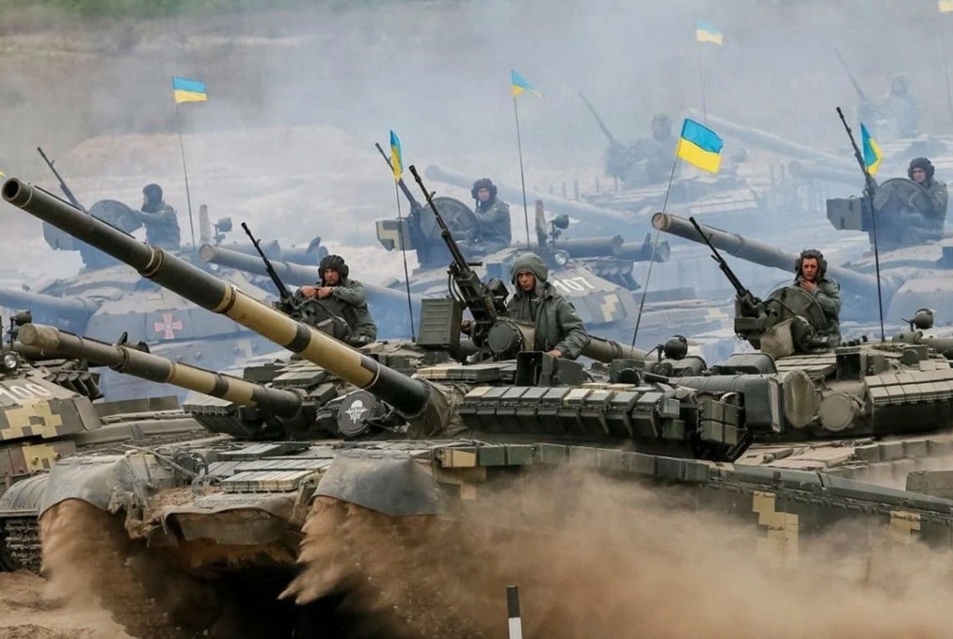 ВСУ военная техника танки оружие Украина флаг ВСУ военная техника танки оружие Украина флаг - РИА Новости, 1920, 15.01.2025