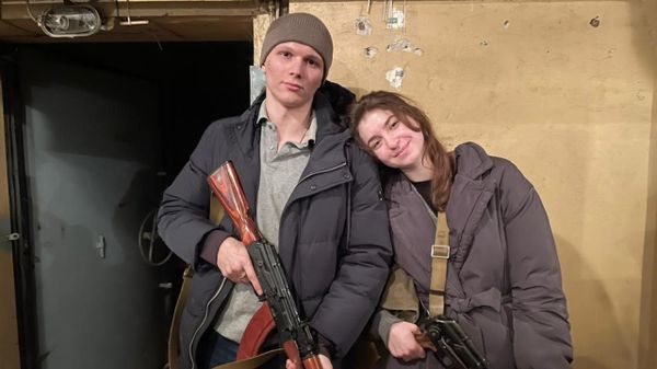 киев раздача оружия