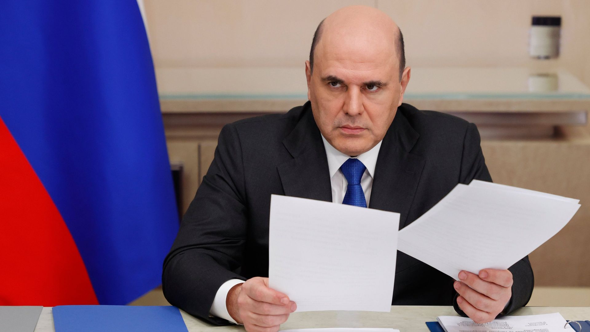 Премьер-министр РФ М. Мишустин провел заседание правительства РФ - РИА Новости, 1920, 22.02.2023
