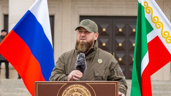 Сборы военных в Грозном
