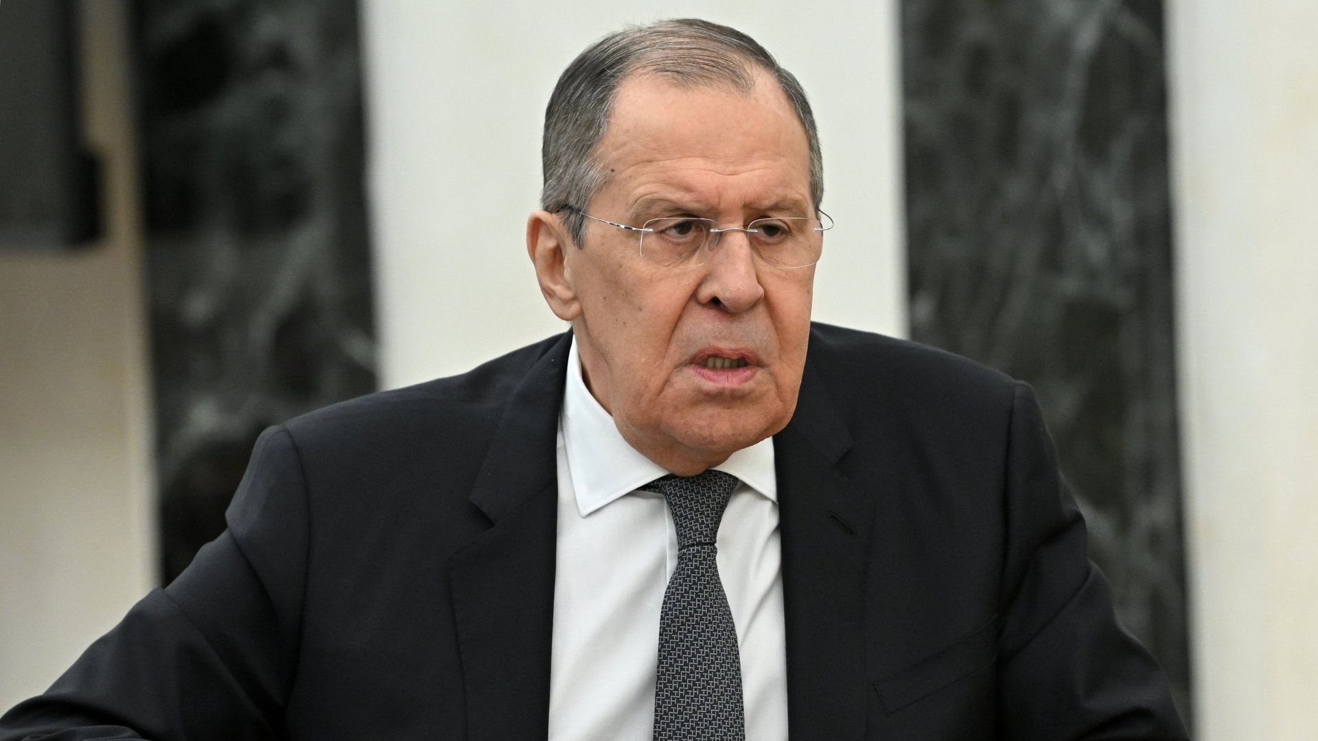 Президент РФ В. Путин встретился с главой МИД РФ С. Лавровым - РИА Новости, 1920, 06.07.2022