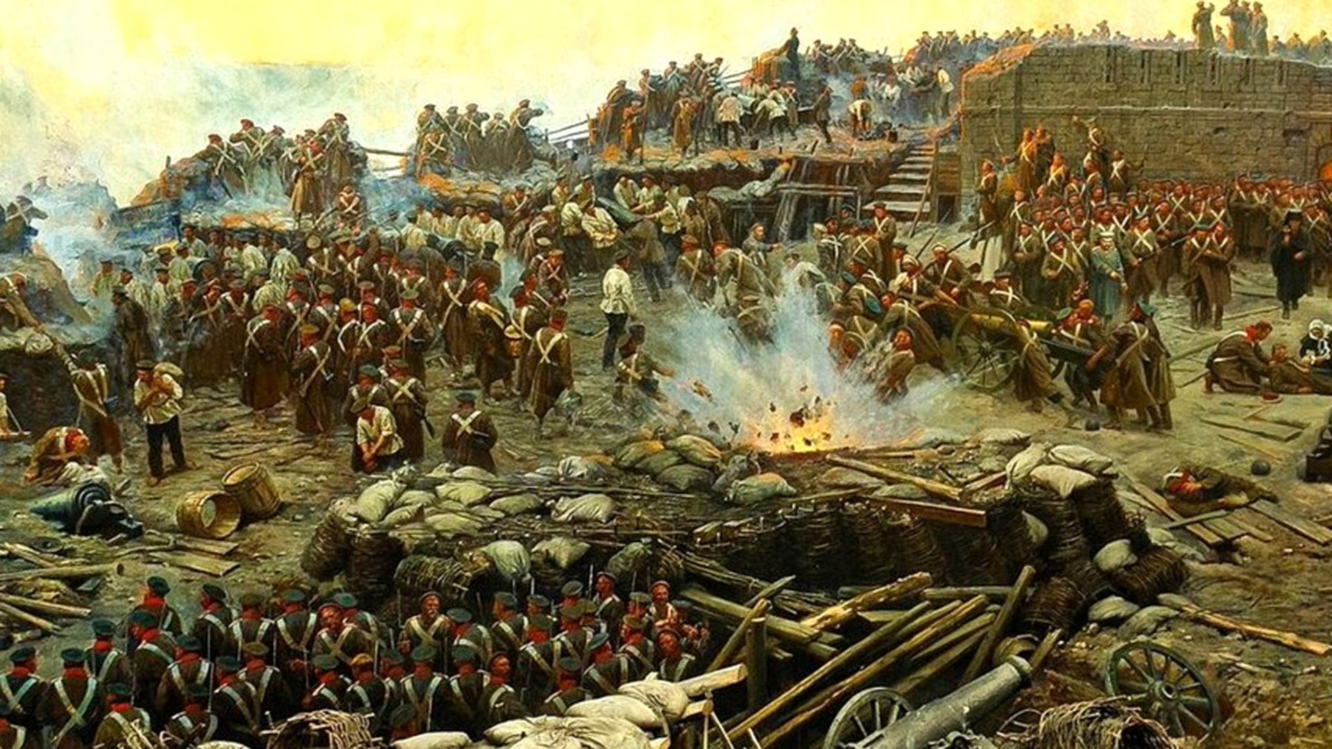 Панорама «Оборона Севастополя 1854–1855 гг.» Панорама «Оборона Севастополя 1854–1855 гг.» - РИА Новости, 1920, 03.03.2022