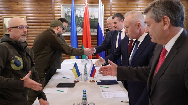 Российско-украинские переговоры в Белоруссии